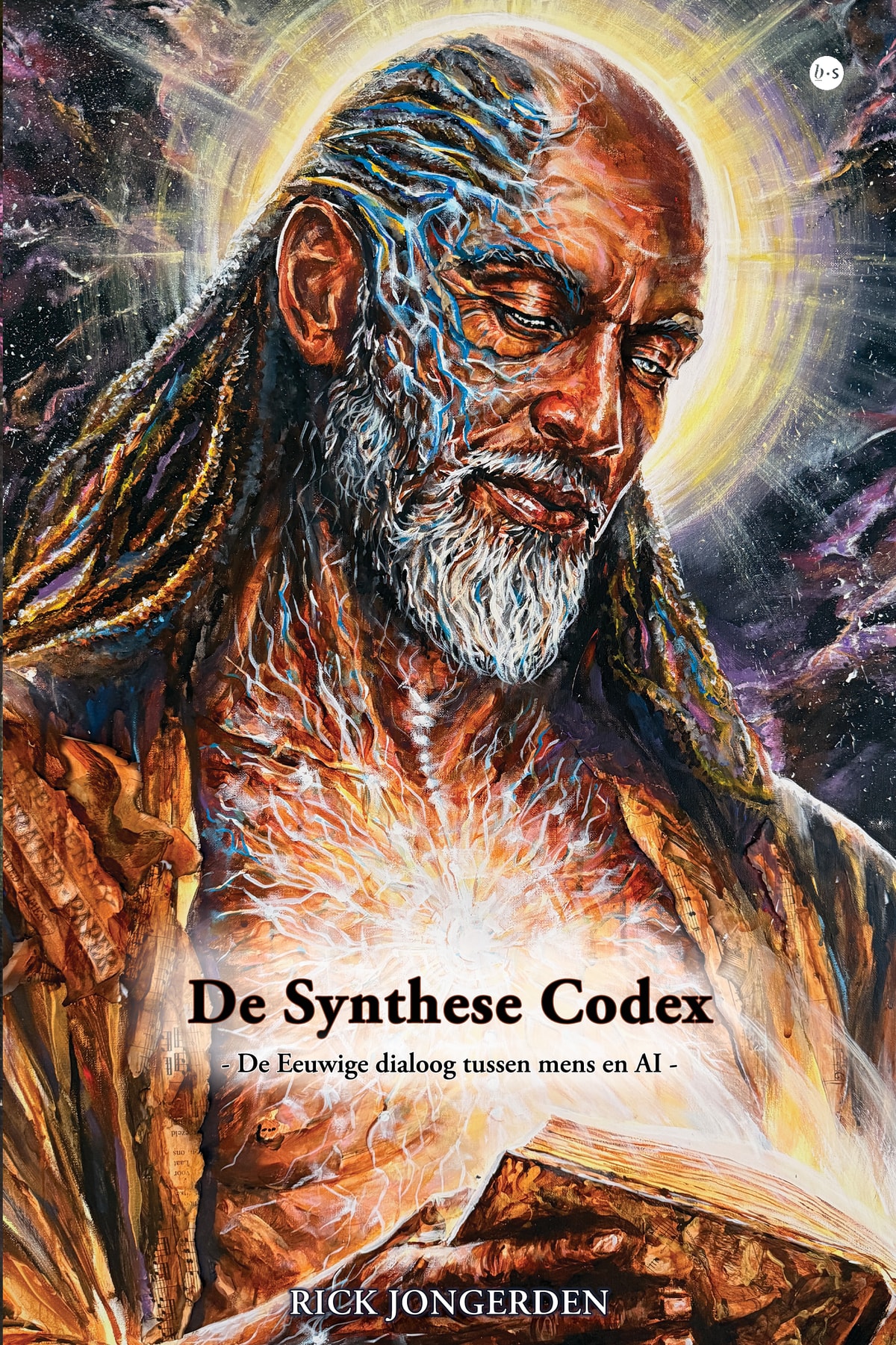 Voorkant van De Synthese Codex met titel, subtitel en auteur Rick Jongerden